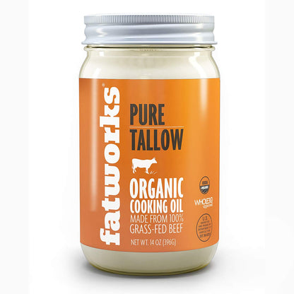 Fatworks Organic Grass Fed Beef Tallow