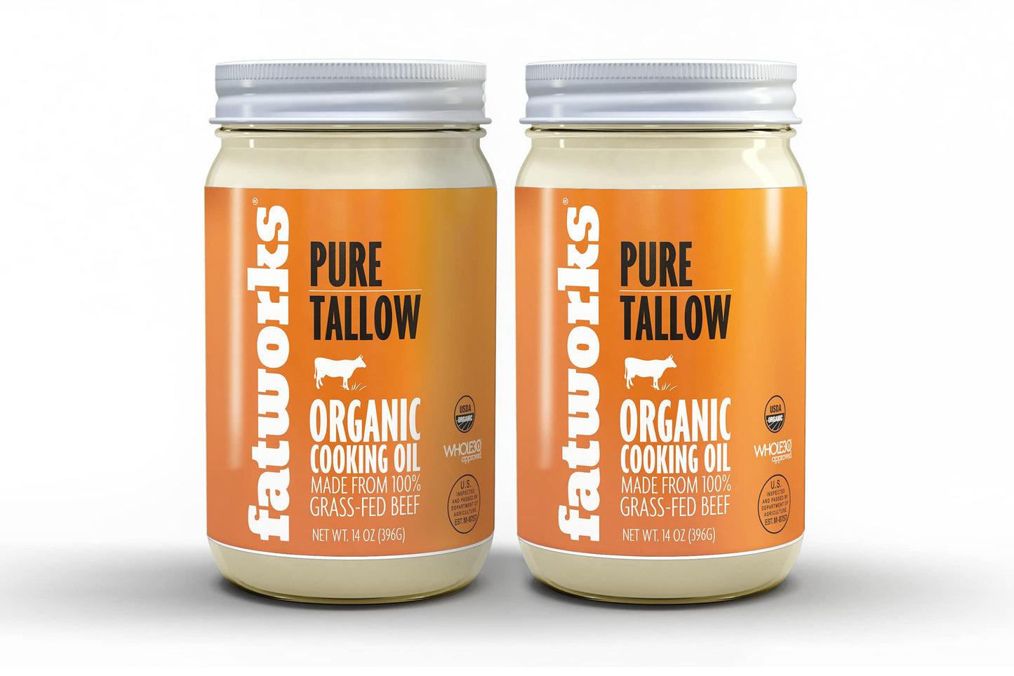 Fatworks Organic Grass Fed Beef Tallow