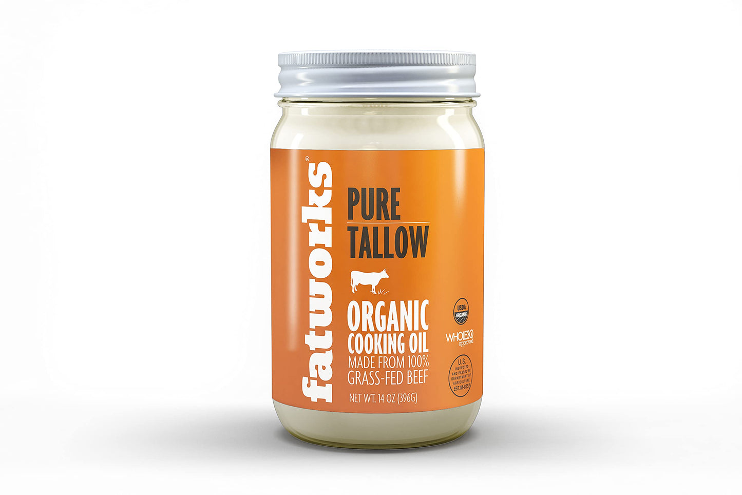 Fatworks Organic Grass Fed Beef Tallow