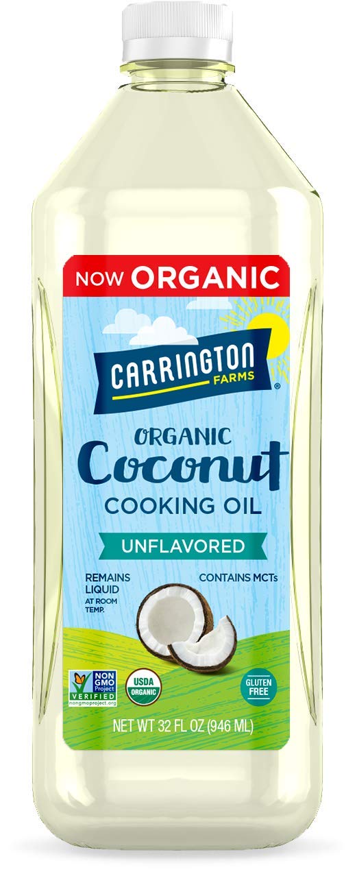 Carrington Farms liquid coconut cooking oil